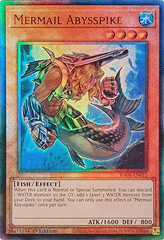 Mermail Abysspike - RA04-EN012 - (PUR) Prismatic Ultimate Rare  - 1st Edition
